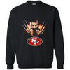 Wolverine San Francisco 49ers T-Shirts Hoodie Ugly Christmas Sweater