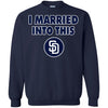 San Diego Padres T Shirt I Married Into This T Shirts Hoodie