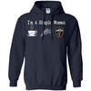 CLEVELAND CAVALIERS T Shirt Hoodie I Am A Simple Woman Love Coffe Pizza CLEVELAND CAVALIERS