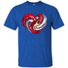 Arizona Coyotes T Shirt Hoodie Color Water Heart