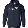 Chihuahua T Shirts Hoodie  Chihuahua heartbeat