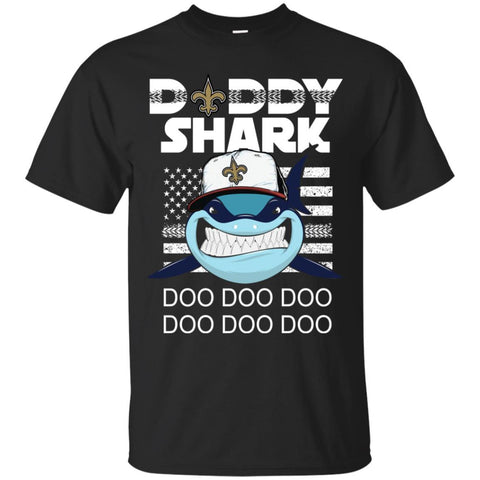 Daddy Shark New Orleans Saints T Shirt Hoodie Ugly Christmas Sweater Daddy Shark Doo Doo Doo