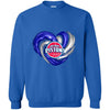 DETROIT PISTONS T Shirt Hoodie Color Water Heart