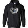 UTAH JAZZ T Shirt Hoodie Color Water Heart