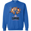 Wolverine LA CLIPPERS T-Shirts Hoodie Ugly Christmas Sweater