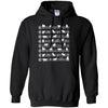 dogs and music note2 T Shirts Hoodie