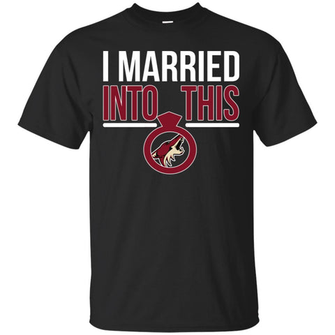 Arizona Coyotes T Shirts Hoodie I Married Into This