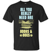 BOOKS AND DOGS T Shirts Hoodie