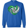 Dallas Stars T Shirt Hoodie Color Water Heart