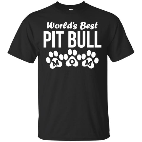 Pitbull T Shirts Hoodie  World's Best Pitbull Mom