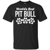 Pitbull T Shirts Hoodie  World's Best Pitbull Mom