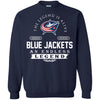 Columbus Blue Jackets T Shirts Hoodie The Legend Is Alive