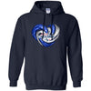 Washington Capitals T Shirt Hoodie Color Water Heart