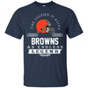 CLEVELAND BROWNS T Shirts Hoodie The Legend Is Alive