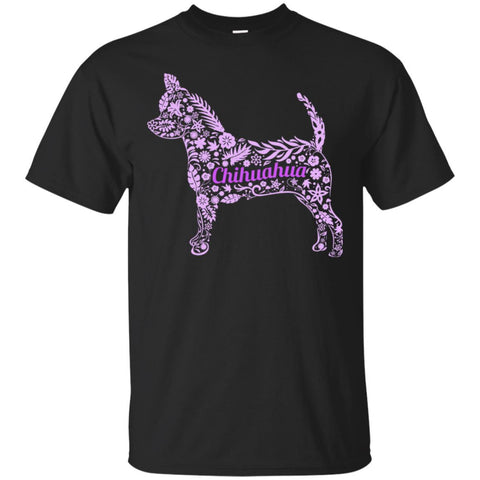 Chihuahua T Shirts Hoodie  Funny Chihuahua Flower