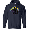 Black Panther Los Angeles Chargers  T Shirts Hoodie