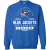 Columbus Blue Jackets T Shirts Hoodie The Legend Is Alive