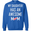 Detroit Red Wings T Shirts Hoodie My Daughter Has An Awesome Mom