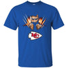 Wolverine Kansas City Chiefs T-Shirts Hoodie Ugly Christmas Sweater