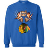 Wolverine Chicago Blackhawks T-Shirts Hoodie Ugly Christmas Sweater