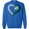 Sacramento State Hornets T Shirt Hoodie Ugly Christmas Sweater Love Heart