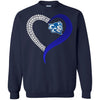 Central Connecticut State Blue Devils T Shirt Hoodie Ugly Christmas Sweater Love Heart
