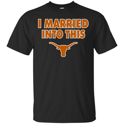 Texas Longhorns T Shirt I Married Into This T Shirts Hoodie