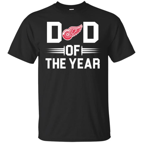 Detroit Red Wings T-Shirts Hoodie Dad Of The Year