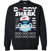 Daddy Shark Cleveland Indians T Shirt Hoodie Ugly Christmas Sweater Daddy Shark Doo Doo Doo