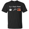 CINCINNATI BENGALS T Shirt Hoodie I Am A Simple Woman Love Coffe Pizza CINCINNATI BENGALS