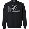Nike Oakland Raiders T Shirts Hoodie Just Do It