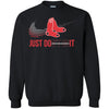 Nike Boston Red Sox T Shirt Hoodie Just Do It