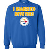 Pittsburgh Steelers T Shirt I Married Into This T Shirts Hoodie