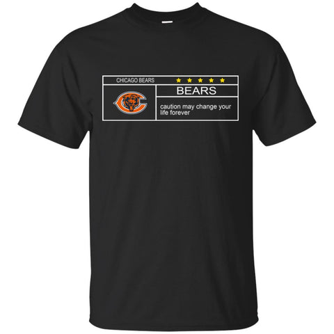 Chicago Bears T Shirts Hoodie Nationals Caution May Change Your Life Forever