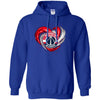 WASHINGTON WIZARDS T Shirt Hoodie Color Water Heart