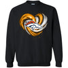 Denver Broncos T Shirt Hoodie Color Water Heart
