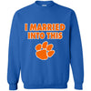 Clemson Tigers T Shirt I Married Into This T Shirts Hoodie