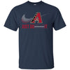 Nike Arizona Diamondbacks T Shirt Hoodie Just Do It