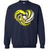 Pittsburgh Penguins T Shirt Hoodie Color Water Heart