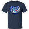 New York Rangers T Shirt Hoodie Color Water Heart