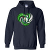 BOSTON CELTICS T Shirt Hoodie Color Water Heart