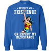 Wonder Woman Respect My Existence Or Expect My Resistance T Shirts Hoodie