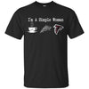 Atlanta Falcons T Shirt Hoodie I Am A Simple Woman Love Coffe Pizza Atlanta Falcons