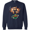 Wolverine Minnesota Wild T-Shirts Hoodie Ugly Christmas Sweater