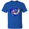BUFFALO BILLS T Shirt Hoodie Color Water Heart