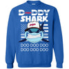 Daddy Shark Cleveland Indians T Shirt Hoodie Ugly Christmas Sweater Daddy Shark Doo Doo Doo