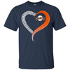 San Francisco Giants T Shirts Hoodie Love Heart