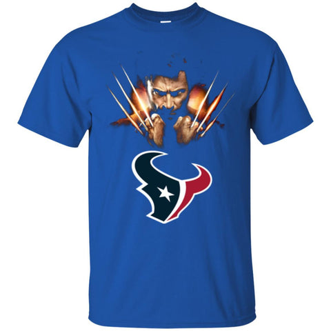 Wolverine Houston Texans T-Shirts Hoodie Ugly Christmas Sweater