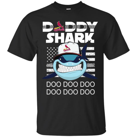 Daddy Shark St  Louis Cardinals T Shirt Hoodie Ugly Christmas Sweater Daddy Shark Doo Doo Doo