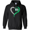 North Dakota Fighting Hawks T Shirt Hoodie Ugly Christmas Sweater Love Heart